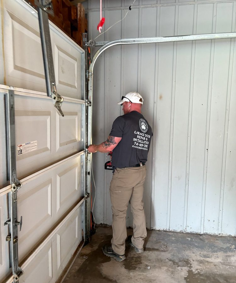 CHI Premium insulated garage door installed by Bear Door Services in Oliver, PA