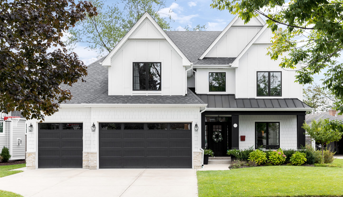 Premium garage door installed by Bear Door Services in Uniontown, PA