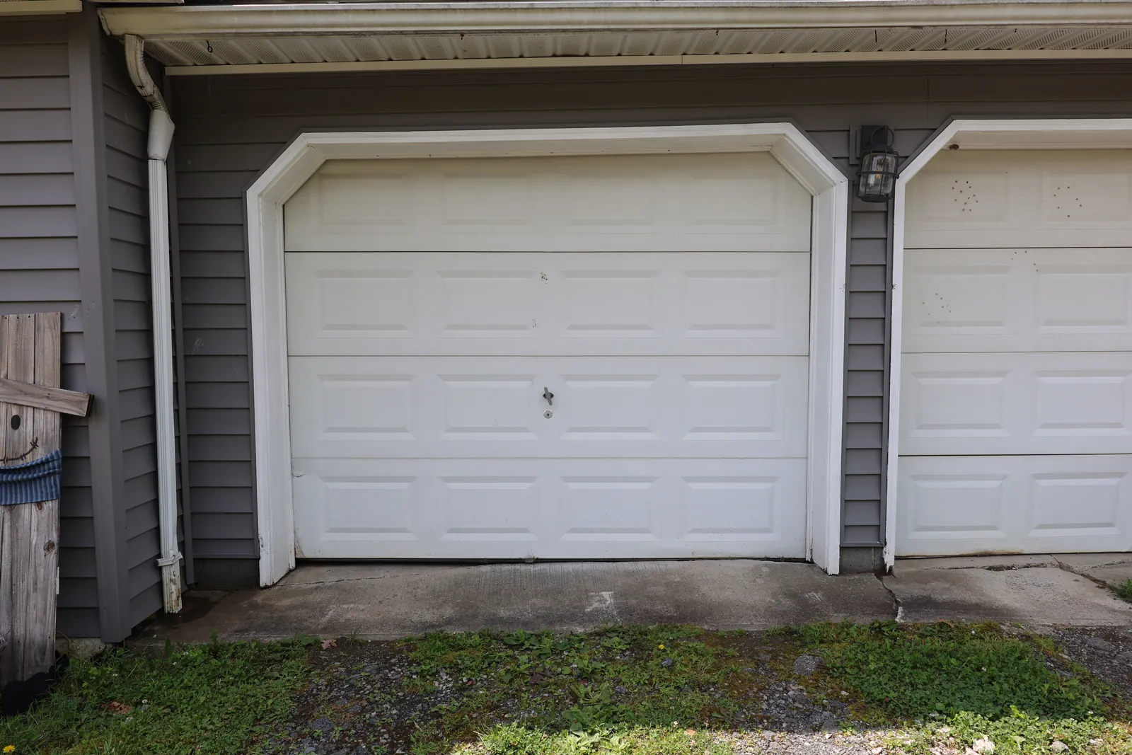 Twin White Doors · Bright Refresh — before